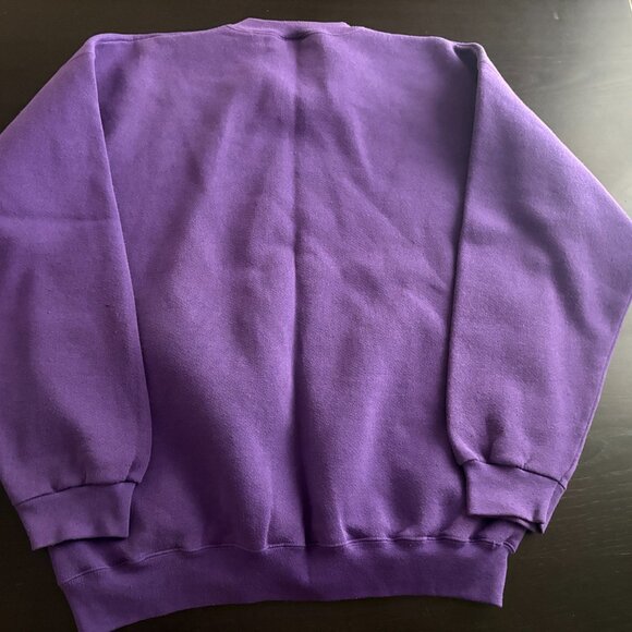 Vintage 1995 Logo 7 Mens Minnesota Vikings 50/50 Crewneck Sweatshirt L - Picture 5 of 5